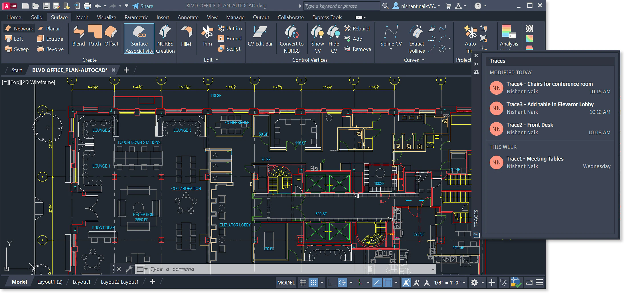 Autocad UI