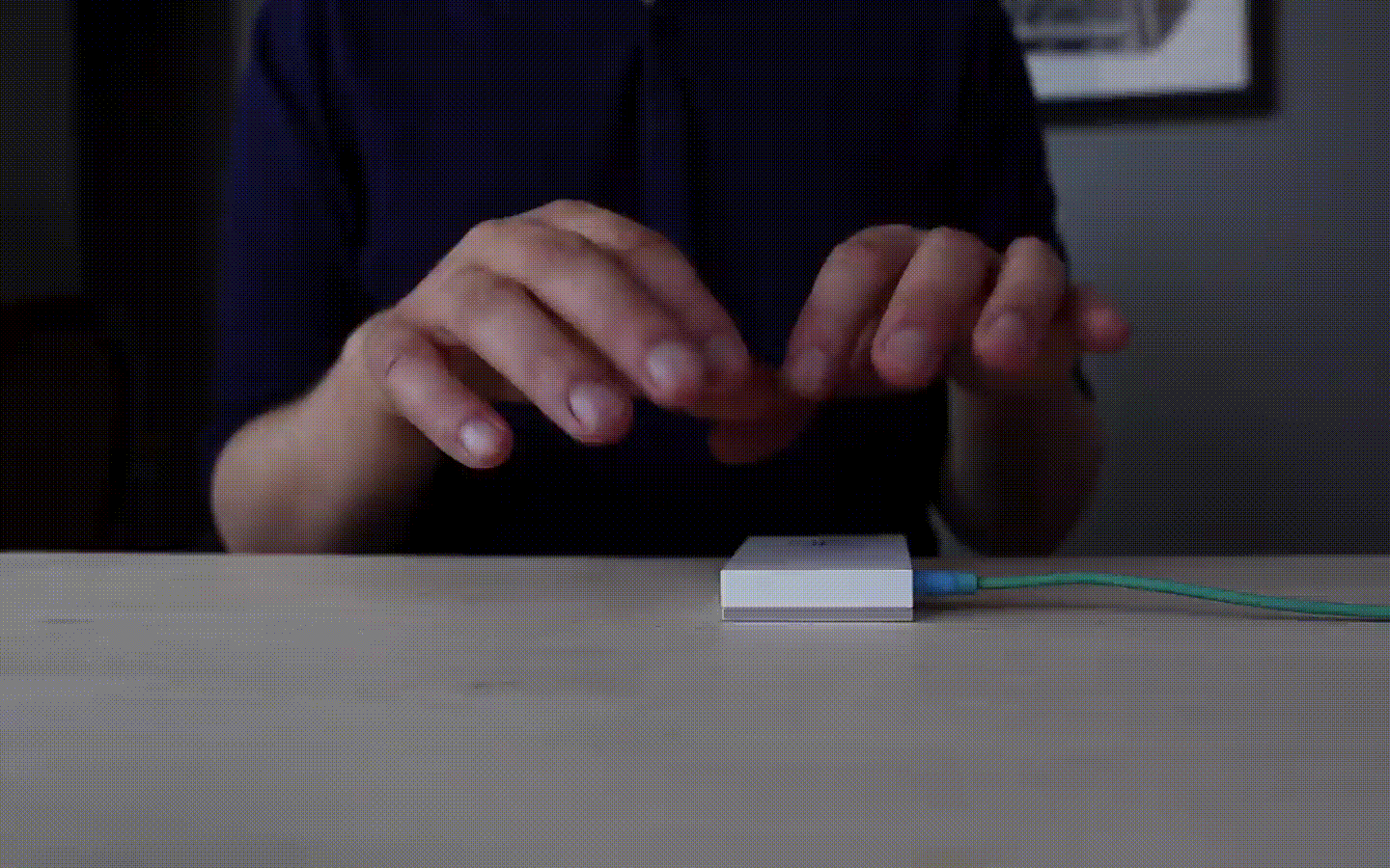 Project Soli — recognizing a hand and finger wiggling gesture via mm-wave radar